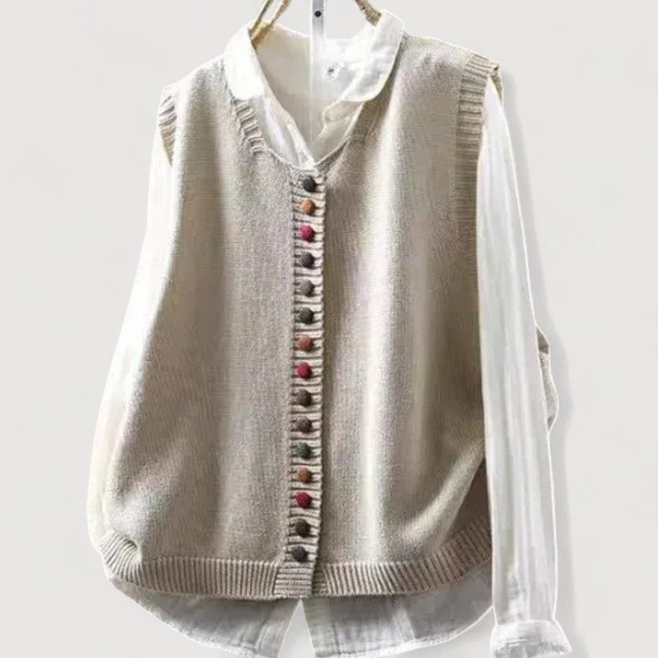 ALINA | Classic Knitted Vest