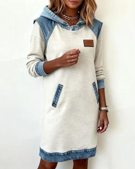 Lunariae – Casual Winter Hoodie Dress
